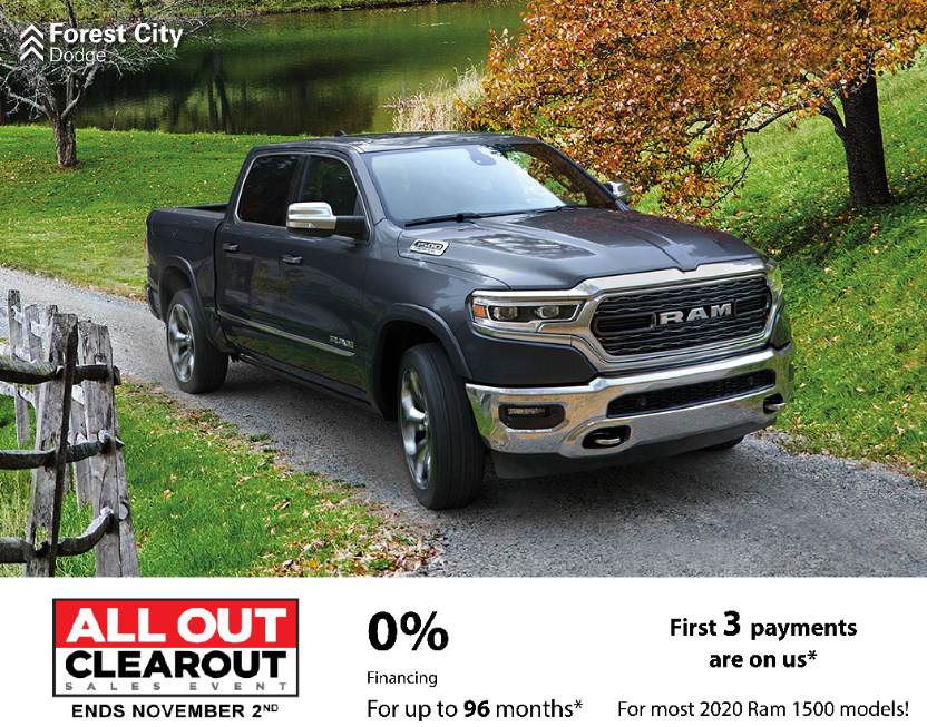 All out Clearout Ram 1500 All out Clearout Ram 1500